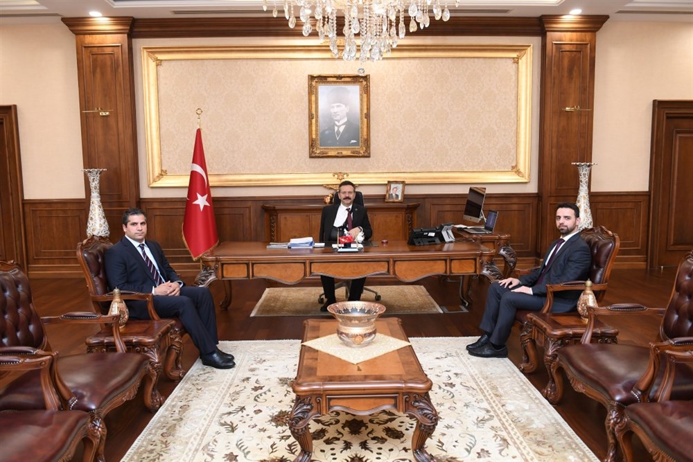 turkiye finans katilim bankasi bekirpasa sube yonetimi sayin valimizi ziyaret etti